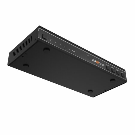 Bzbgear 4x1 4K UHD HDMI Seamless Switcher Quad MultiViewer with Audio De-embedder BG-UHD-MVS41A